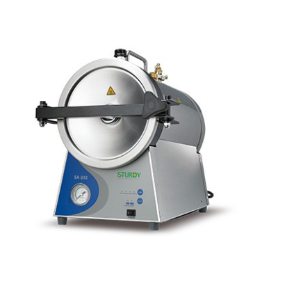 Portable sterilizer, 16 L. microprocessor control 