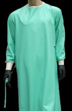 Disposable Gown Jade Green