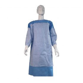 Surgical reinforced gown